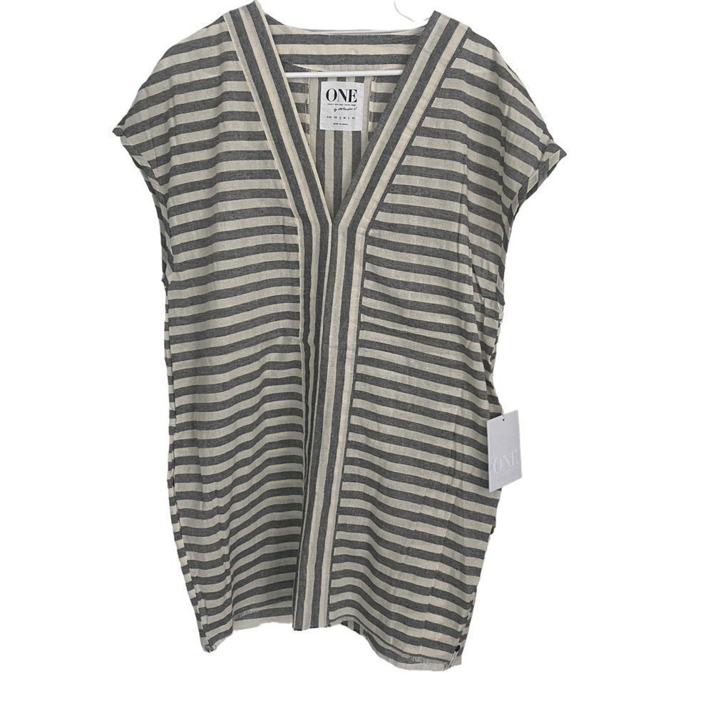 One Teaspoon‎ Bangalow Cotton Blk/Cream Dress Sz S